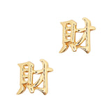 Prosperity  / 財 / Gold Chinese New Year Jewelry Nail Charm