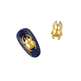 Daily Charme 3D Nail Art Charm Jewelry Scarab / Gold