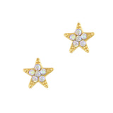 3D Nail Art Charm Jewelry Bedazzled Star / Gold