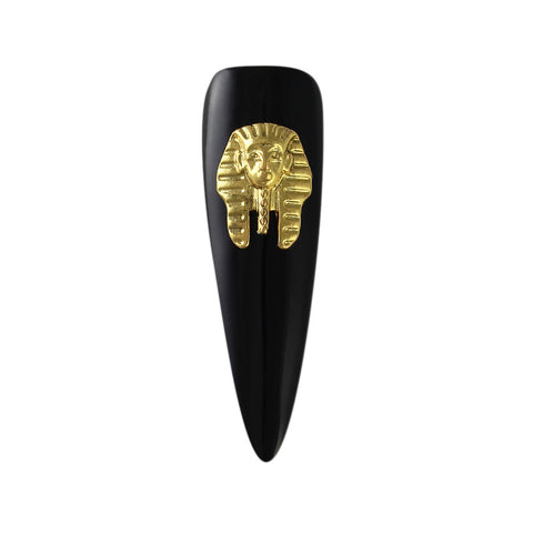 Egyptian Pharaoh GoldNail Art Supply Charm Jewelry 3D Decor