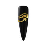 Eye of Horus GoldNail Art Supply Charm Jewelry 3D Decor