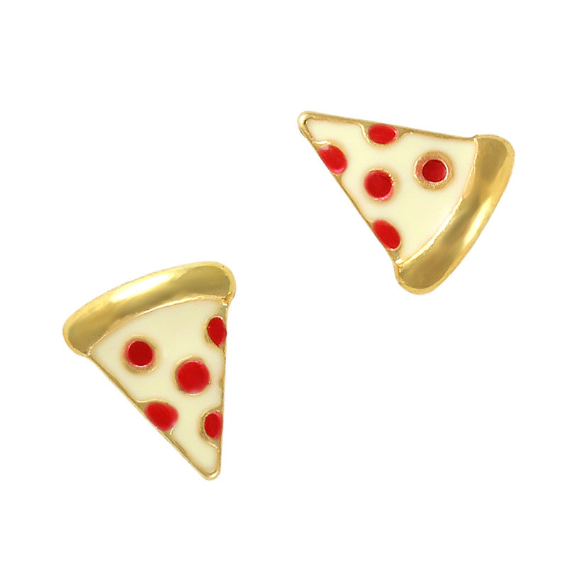 Pizza Emoji Nail Jewelry Fun Food