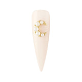Pearly Moon Pretty Nail Jewelry Charm 3D