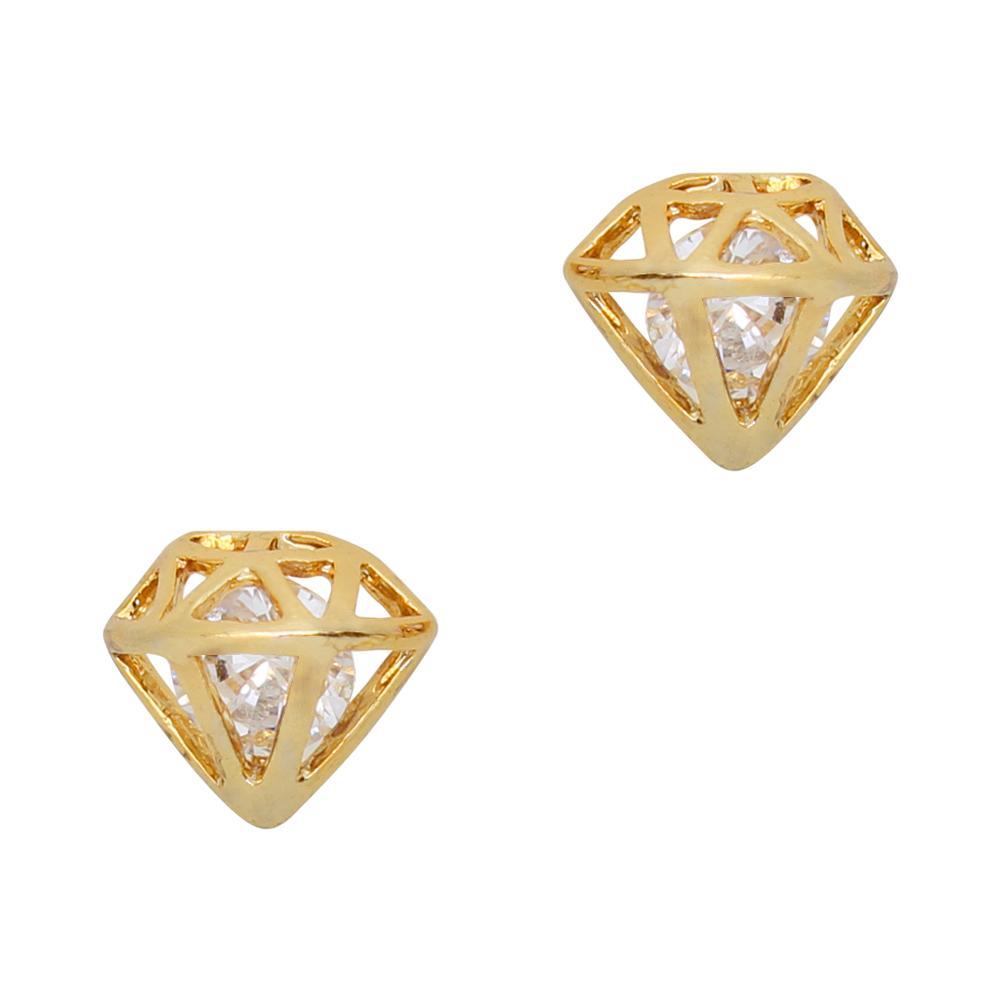 Diamond Diamond / Gold Nail Art Charms