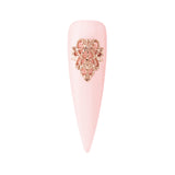 Daily Charme Nail Supply Nail Charms 3D Queen's Lace / Rose Gold