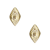 Evil Eye of Horus / Gold Egyptian Nail Jewelry Charm Decor Trendy