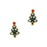 Christmas Nail Art Charm Gold Christmas Tree No.  Rhinestone Crystal Jewelry