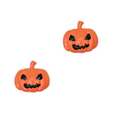 Spooky Pumpkin / Orange Halloween Nail Charms Decor Art Supply
