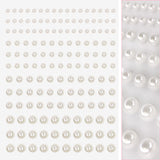 3D Gems Nail Art Sticker / Cream Pearl Clean Girl Aesthetic Nail Trend