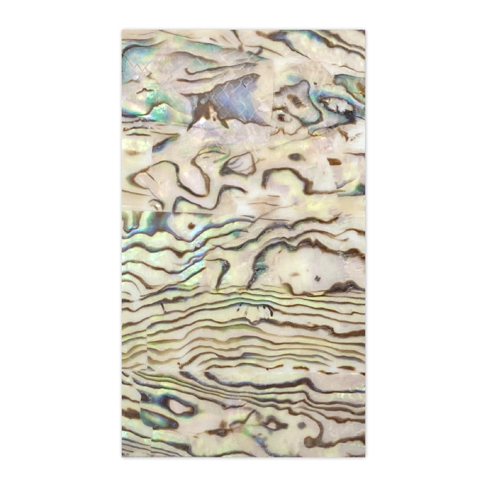 Natural Shell Sheet Sticker / White Paua | Summer Ocean Nail Art