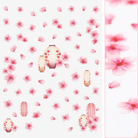 Floral Nail Art Sticker / Cherry Blossoms