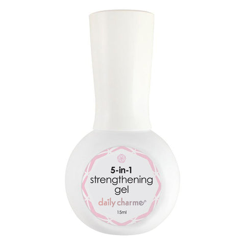 Daily Charme 5-in-1 Strengthening Gel Clear Soak-Off Multi-Use 