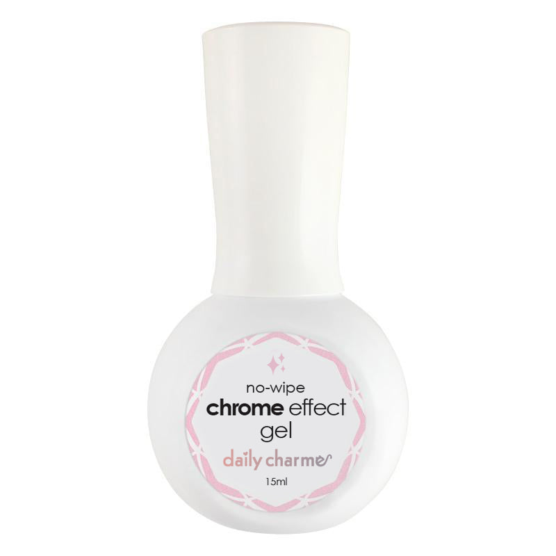 Daily Charme Chrome Effect No-Wipe Gel Best for Chrome Nail Art
