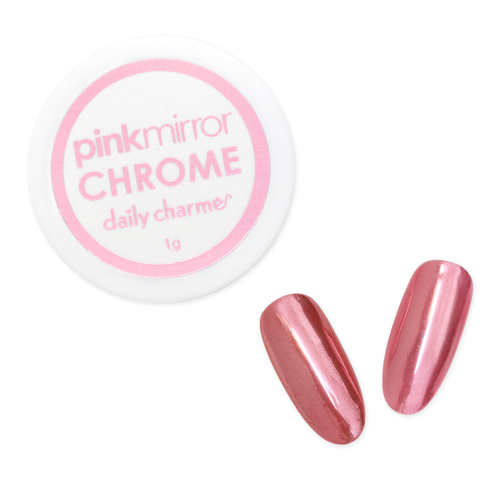 Magenta Pink Mirror Chrome Nail Pigment Powder – Dipnotic Nails