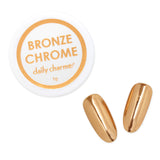 Mirror Bronze Chrome Powder Best Nail Art Supplies Copper