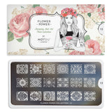 Moyou London Flower Power 13 - Ornate Floral Prints Palettes Small