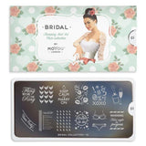 Daily Charme Nail Stamping - Moyou London Stamping Plate Bridal 01