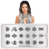 Daily Charme Nail Art Stamping Plate Moyou London Henna 2