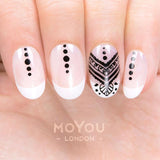 Daily Charme Nail Art Stamping Plate Moyou London Henna 6