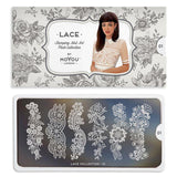 Daily Charme Moyou London Nail Stamping Plate Lace 01