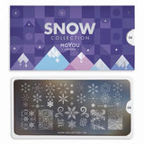 Snow 04 - Ice to Meet You! MoYou London Nail Stamping Plate