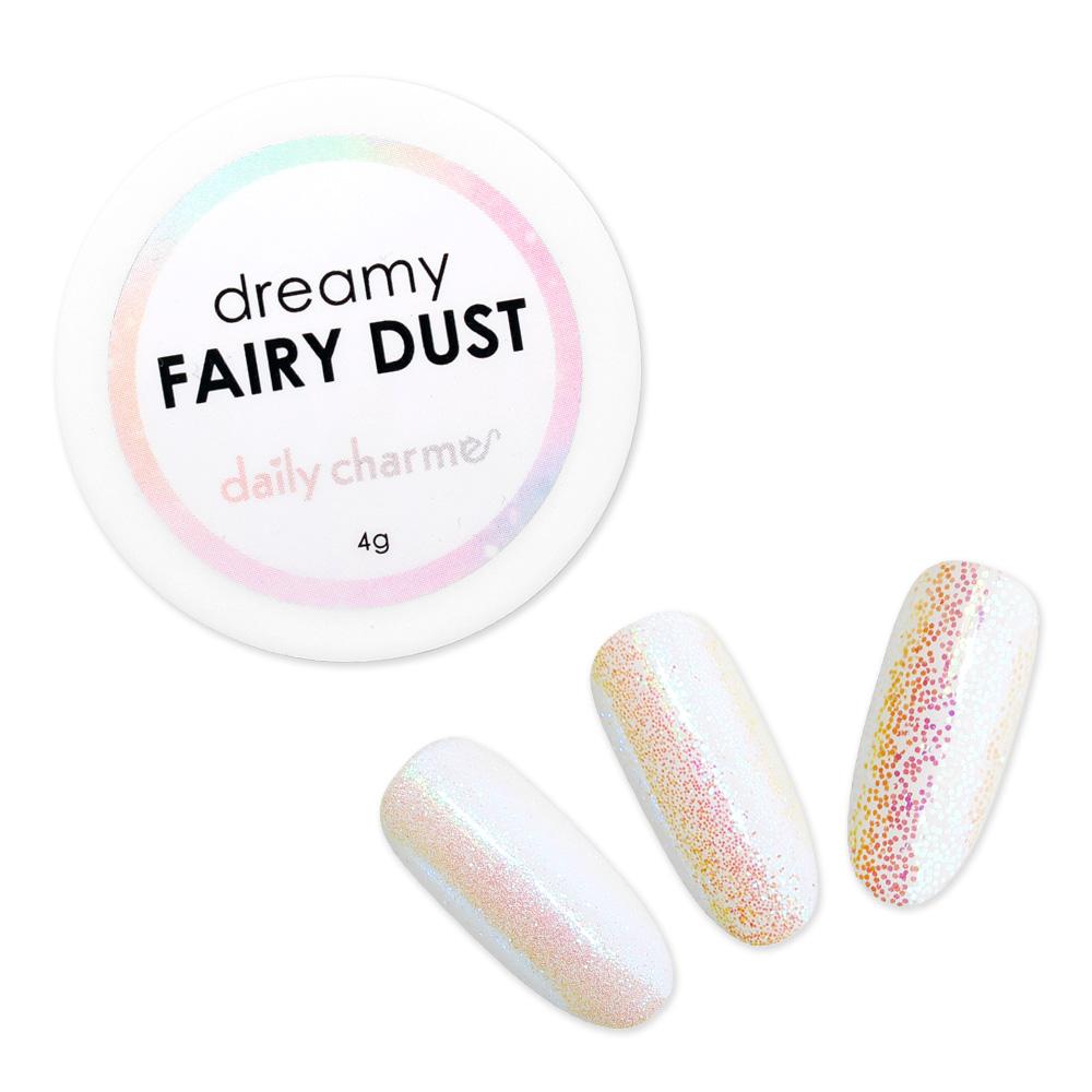 Fairy Dust Elegance Long Almond Ombre Pink Press On Nail Set with Snow –  RainyRoses