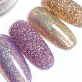 Iridescent Holographic Glitter - Lavender Soufflé is a gorgeous purple glitter that is both iridescent and holographic