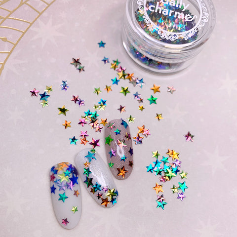 Chameleon Glitter Star Mix / 6 Colors Nail Art Decor