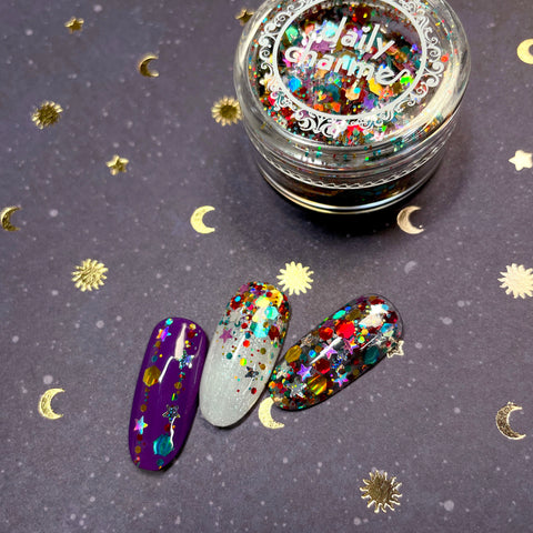 Daily Charme Nail Art | Festive Holiday Glitter Mix / Christmas Confetti