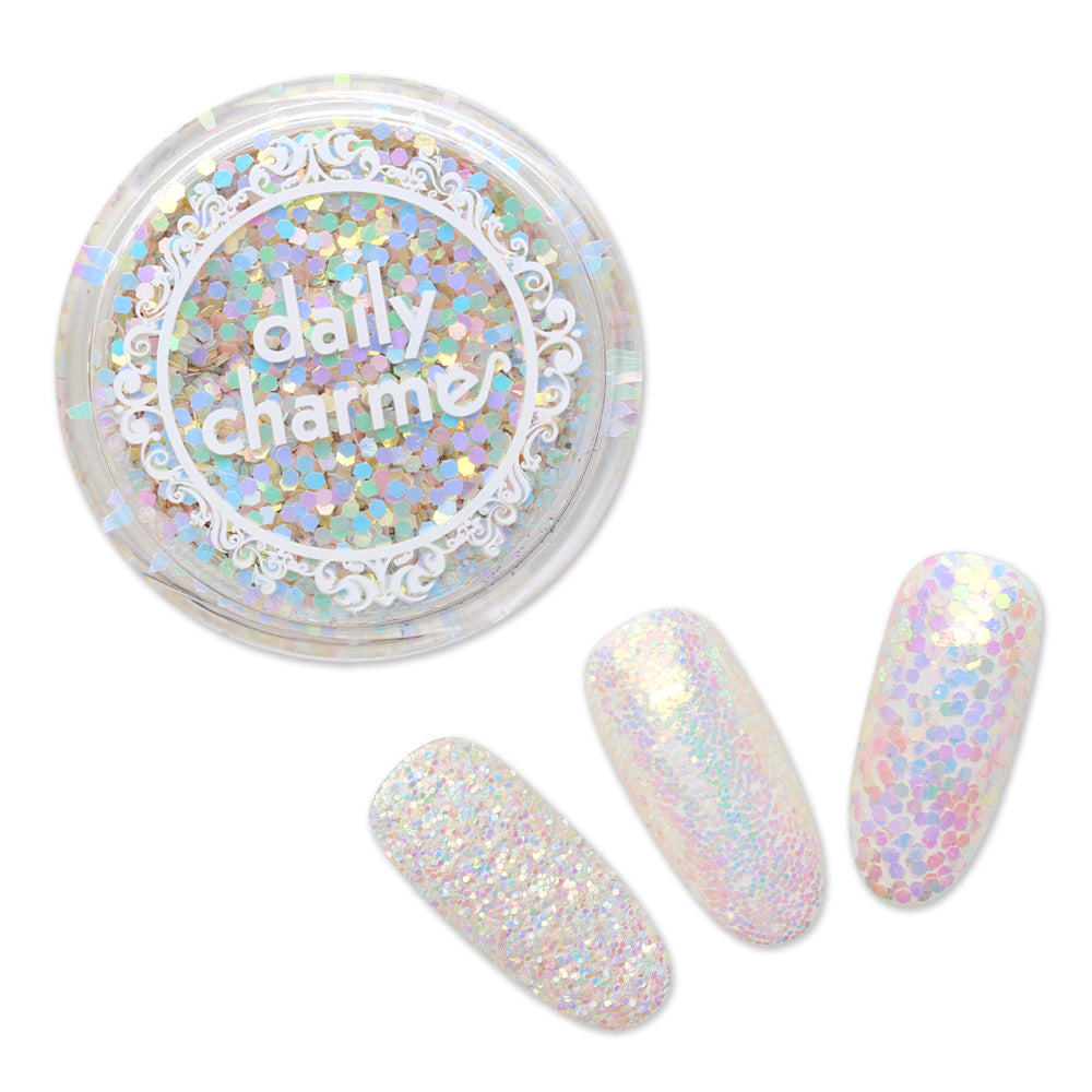 Pastel Iridescent Glitter / Unicorn Magic Rainbow Nail Art Glitter