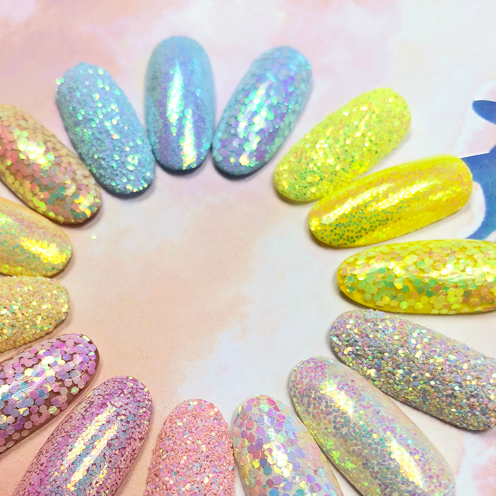 Pastel Iridescent Glitter / Key Lime Pie – Daily Charme