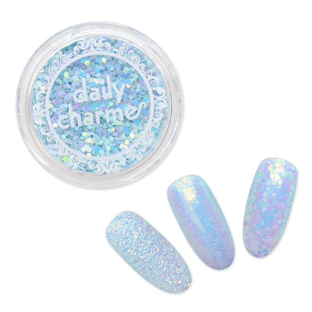 Pastel Iridescent Glitter / Sea Salt Ice Cream Nail Art Glitter