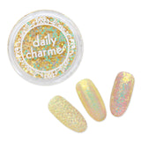 Pastel Iridescent Glitter / Creme Brulee Nail Art Glitter