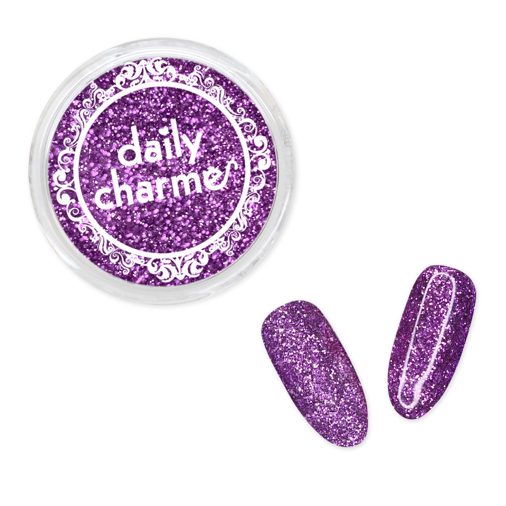 Daily Charme Solvent Resistant Nail Art Decoration Metallic Glitter Dust / French Lavender