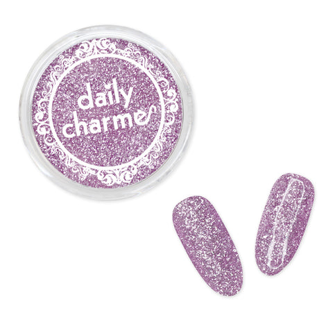 Daily Charme Nail Art Metallic Glitter Dust / Spring Violet