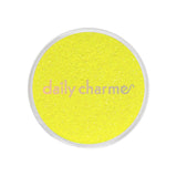 Neon Glitter Dust / Yellow Summer Nail Art