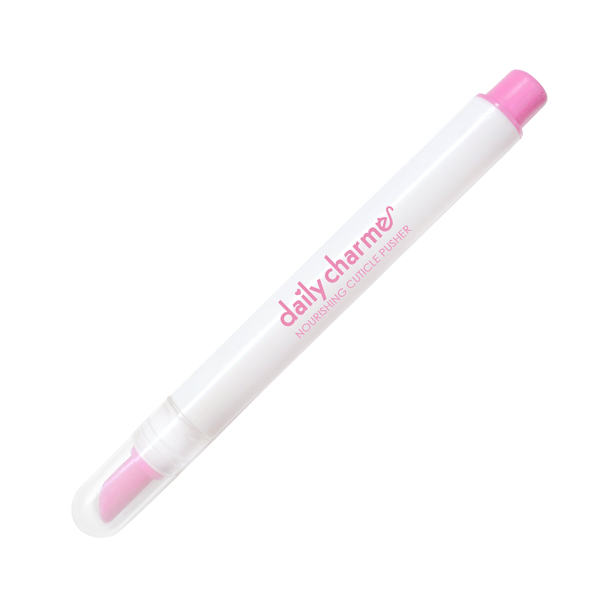 Daily Charme Nail Care | 2-in-1 Nourishing Cuticle Pusher with Oil