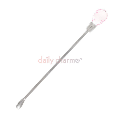 Bejeweled Mixing Spoon for Acrylic & Gel Nail Art Supply