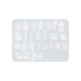 Daily Charme Silicone Nail Art Mold / Lowercase Alphabets