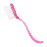 Round Nail Cleaning Brush / Pink Dusting Cleaning Tool