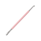 Manicure Tool / Cuticle Pusher & Trimmer / Pink Nail Tech Salon Essential Tool