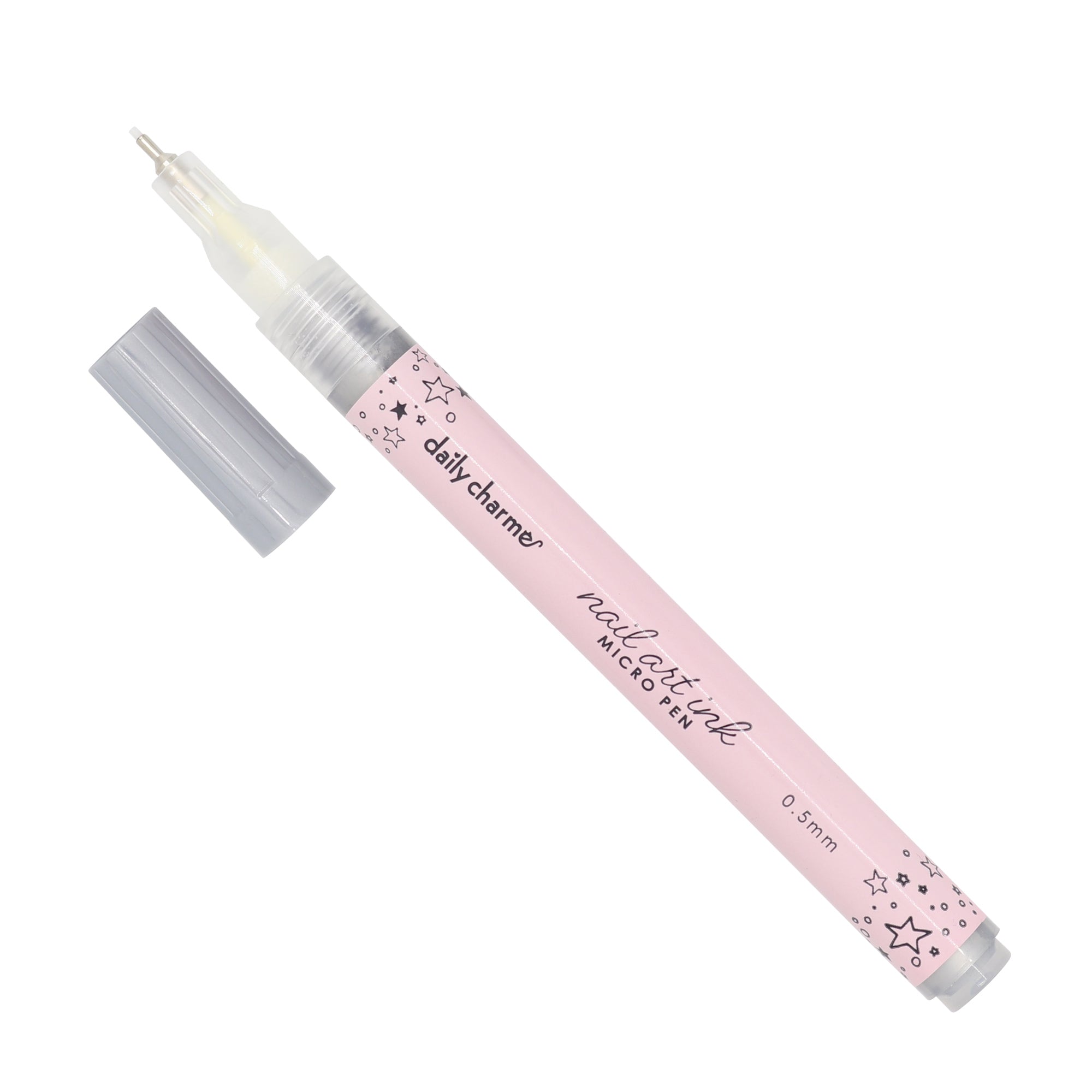 Nail Art Ink Micro Pen / Silver 0.5mm Fine Point – Daily Charme