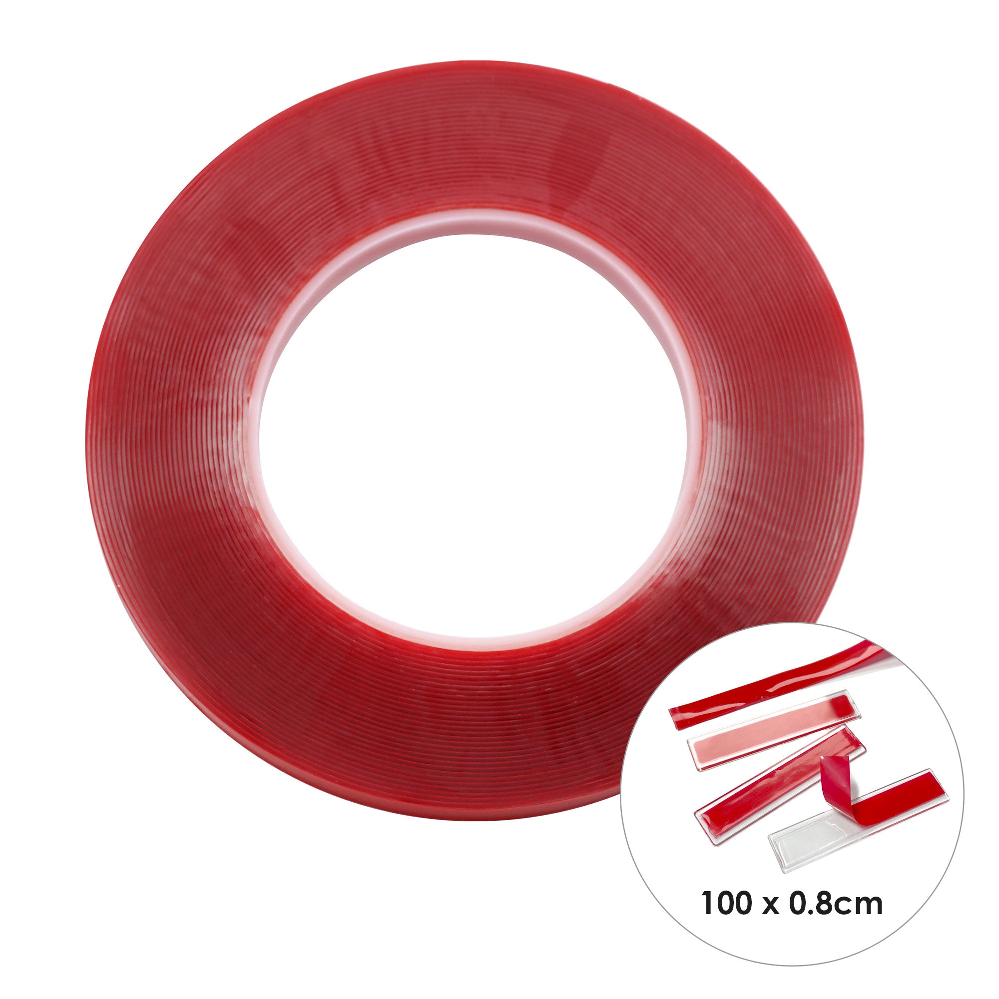 Nail Chip Tip Display Double-Sided Jelly Adhesive Tape / 1 Meter