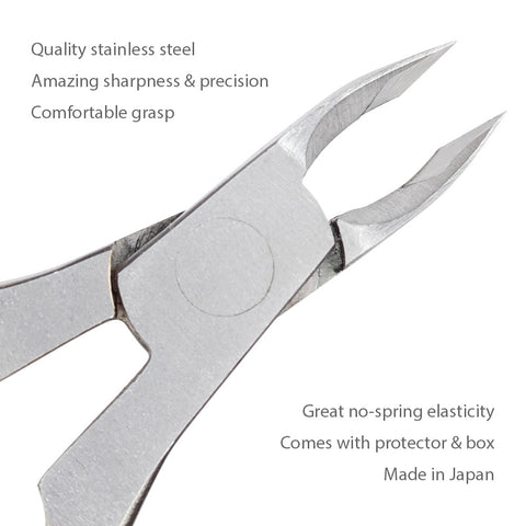 Professional Nail Cuticle Nipper / 5mm Stainless Steel