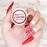 Nail Art Foil Paper Christmas Holiday Red Nordic Sweater Design