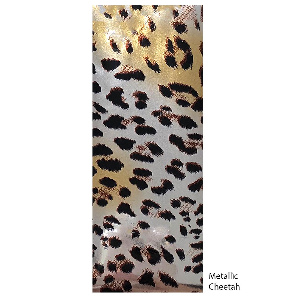 Nail Art Foil Paper / Animal Prints / 10 Pieces Snow Leopard Cheetah Snakeskin Peacock Nails