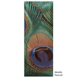Nail Art Foil Paper / Animal Prints / 10 Pieces Peacock Print Nails