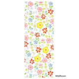 Nail Art Foil Paper / Floral Prints Wildflowers