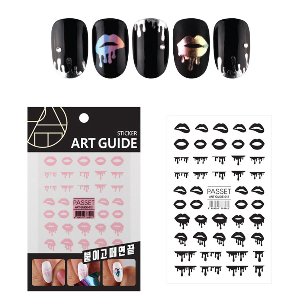 Passet Art Guide Sticker / Hot Lips