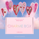 Charme Box Nail Art Subscription Bi-Monthly Gel Polish Decors Gift Idea Fun Surprise Valentine's Day